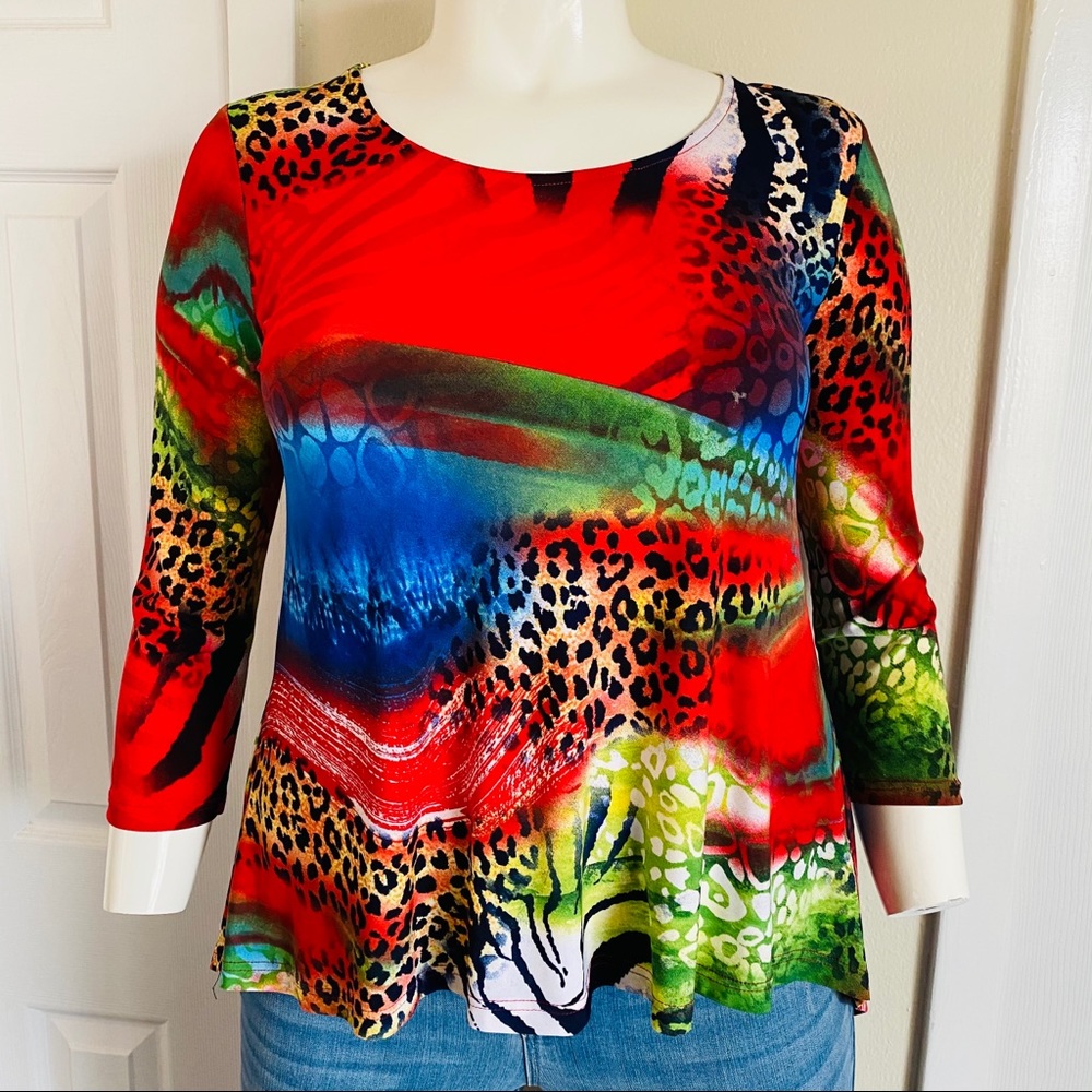 Soft Works Gorgeous Open Back Blouse - Picture 2 of 7
